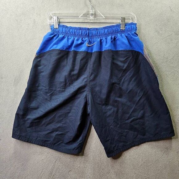 Nike Swim Trunks Mens Size M Blue Volley Board Shorts - Picture 9 of 11